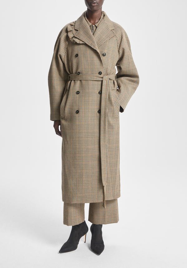 Cordelia Checked Coat