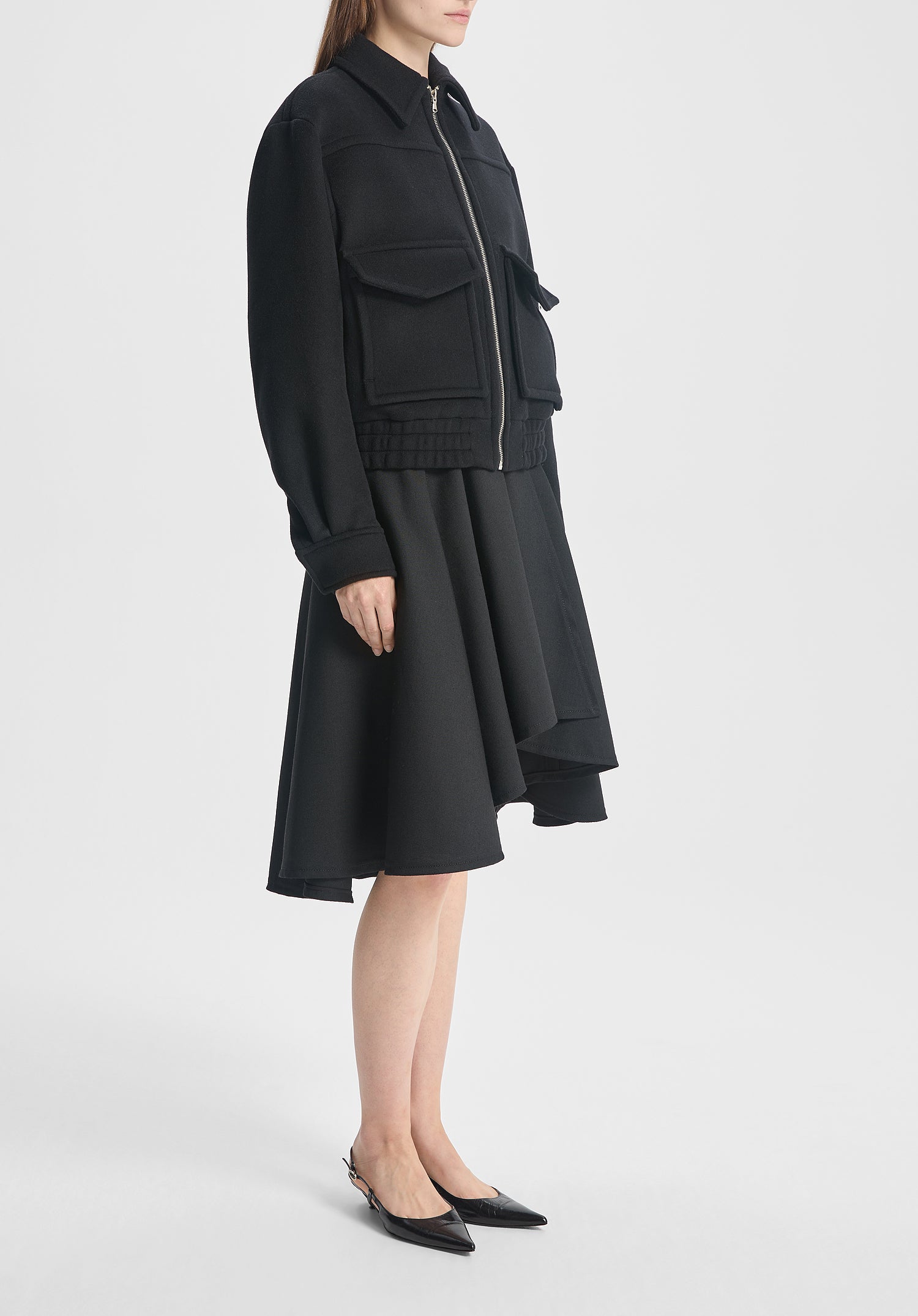 Tailored Voluminous Skirt